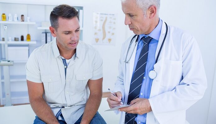 a visit to a doctor for a man with low potency after 40