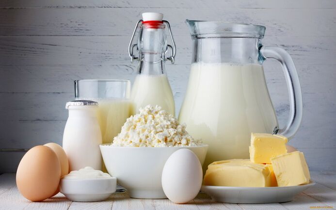 Milk and dairy products for the prevention of impotence