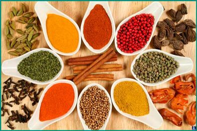 Spices to increase power